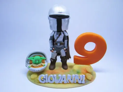 Topo Mandaloriano - Star Wars (biscuit)