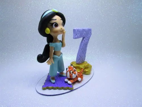 Topo Princesa Jasmine Aladdin (biscuit)