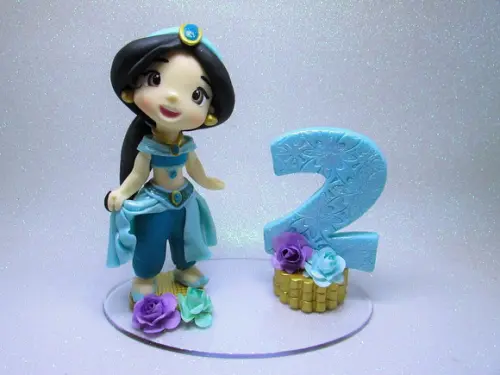 Topo Princesa Jasmine Aladdin (biscuit)