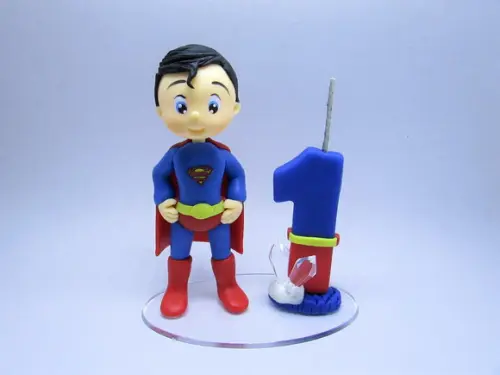 Topo Super Homem (biscuit)