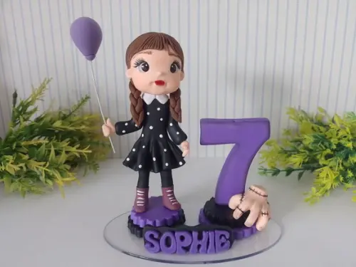 Topo Wandinha Personalizado