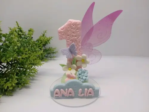 Vela Asas de Fada - Biscuit.