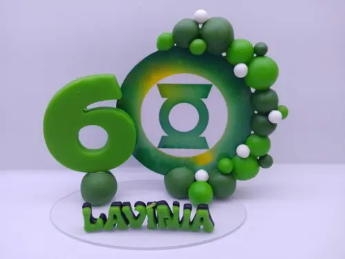 Vela Lanterna Verde (biscuit)