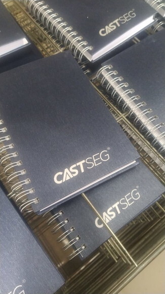 Agenda com Wire-o Personalizada