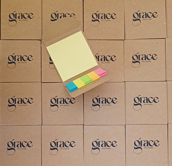 Bloco com Post It Personalizado