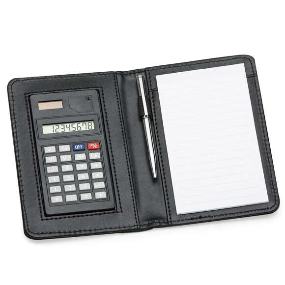 Bloco de Anotações com Calculadora e Caneta Personalizado