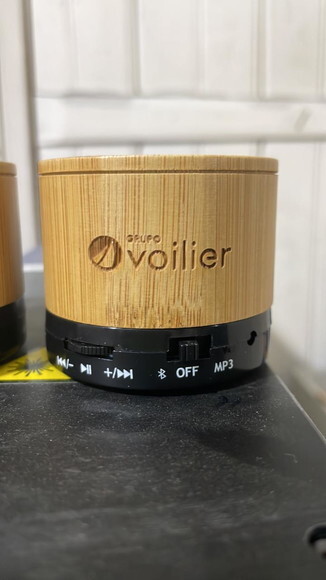 Caixa de Som Multimídia Bambu Personalizado
