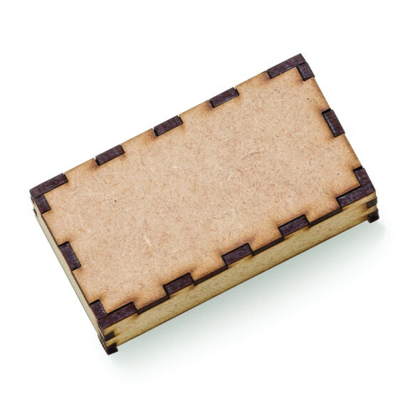 Caixa MDF Pen Drive Personalizada
