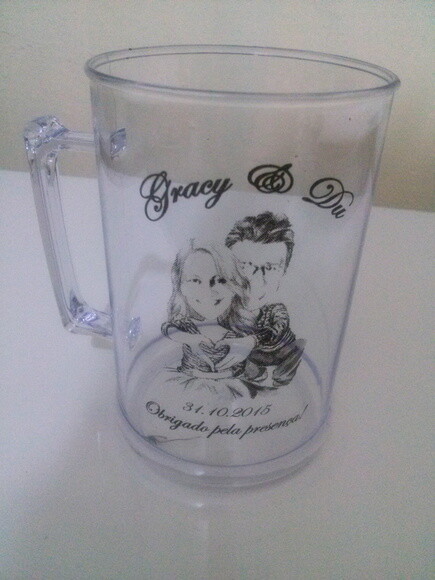 Caneca Acrílico Personalizado