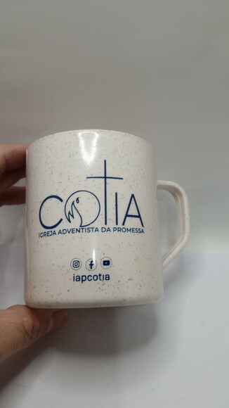 Caneca Fibra de Arroz 400ml Personalizada