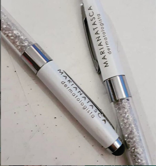 Caneta cristal personalizada