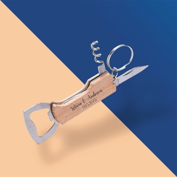 Chaveiro Abridor Multifunções Personalizado