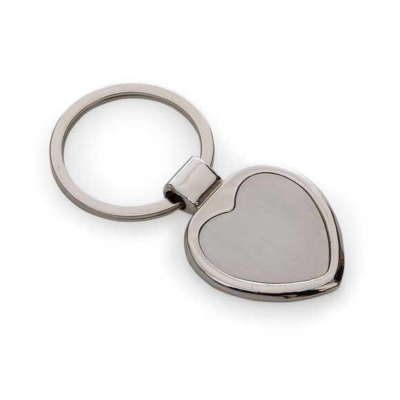 Chaveiro Coração Metal Personalizado