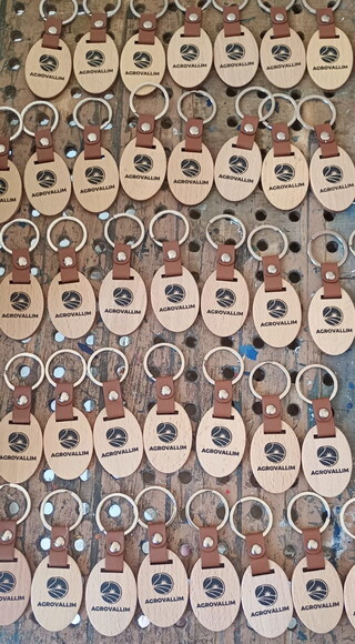 Chaveiro Madeira Personalizado
