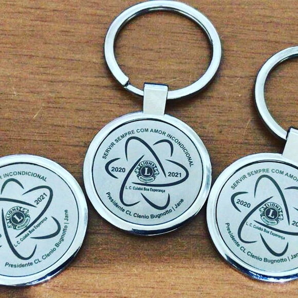 Chaveiro Metal Personalizado