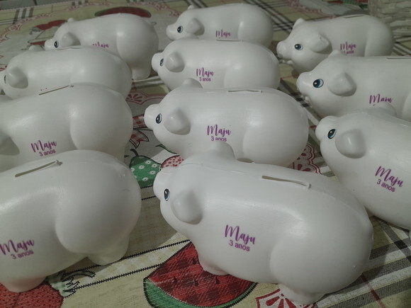 Cofre Porquinho Personalizado