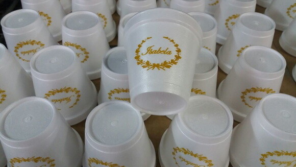 Copo Isopor Personalizado