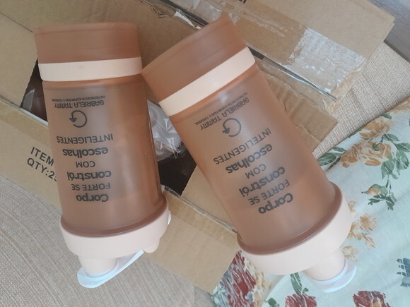 Coqueteleira Plástica 500ml Personalizada