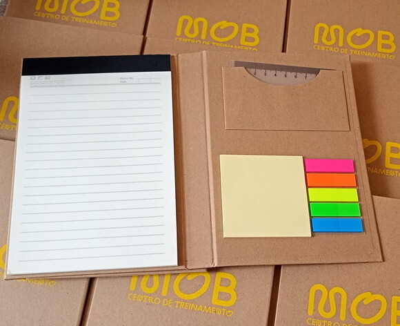 Kit Ecológico para Anotações Personalizado