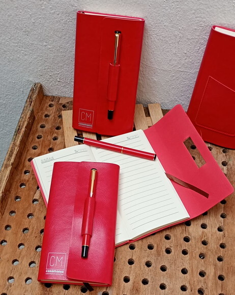 Kit para Anotações com Caneta Personalizado