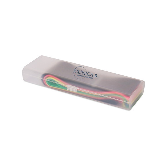 Kit/caixa Faixas de Yoga 5 Peças Personalizada