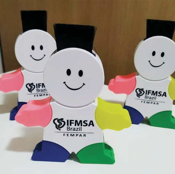 Marca Texto Boneco Personalizado