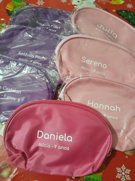 Necessaire Nylon Impermeável Personalizada