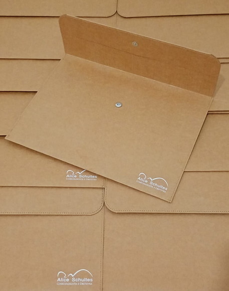 Pasta Envelope Kraft Personalizado