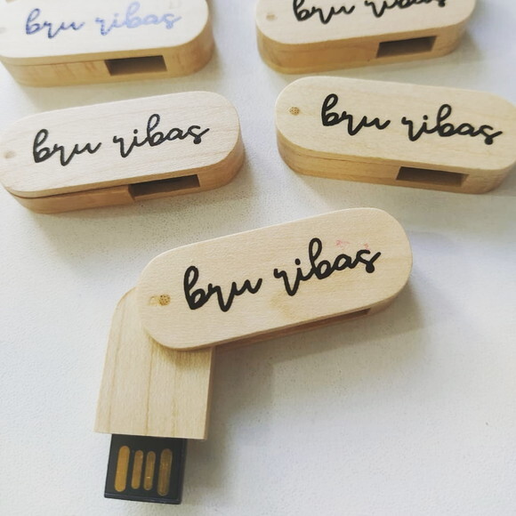 Pen Drive Bambu Personalizado