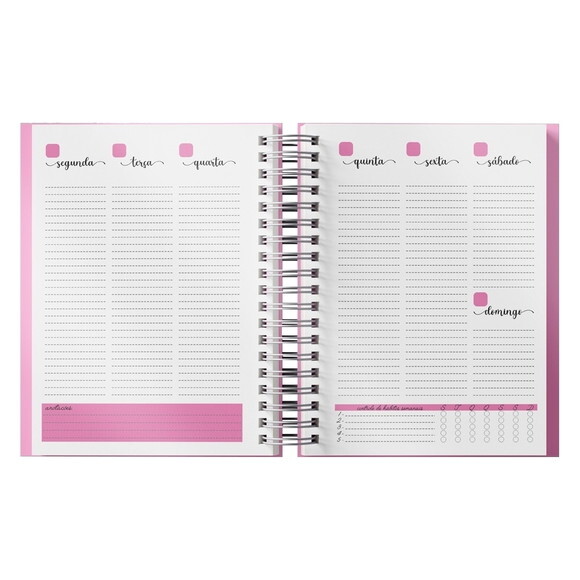 Planner Percalux Anual Personalizado Na Capa