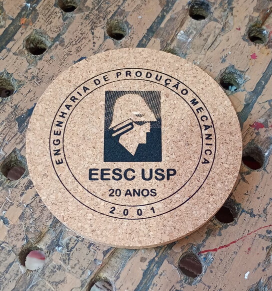 Porta Copo Cortiça Personalizado