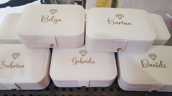 Porta Joia Colorido Personalizado