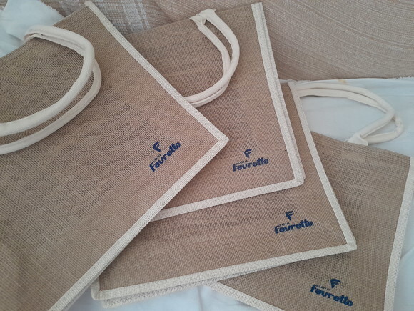 Sacola de Juta Personalizada