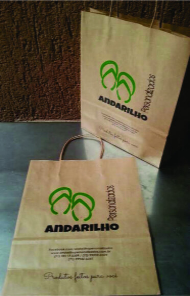 Sacola Kraft Personalizada