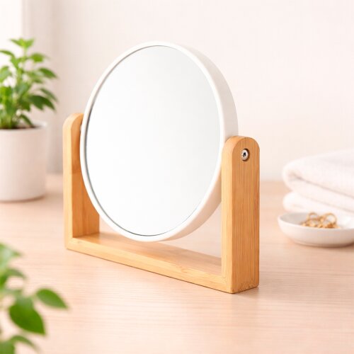 Espelho de Mesa Bambu Personalizado