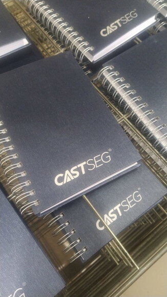 Agenda com Wire-o Personalizada