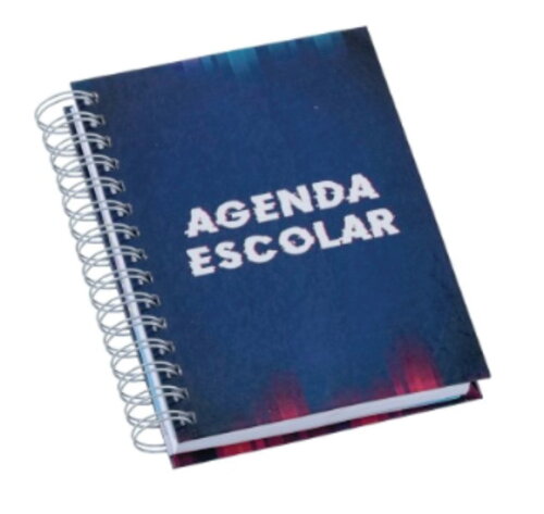 Agenda Escolar Capa Estampada Personalizada