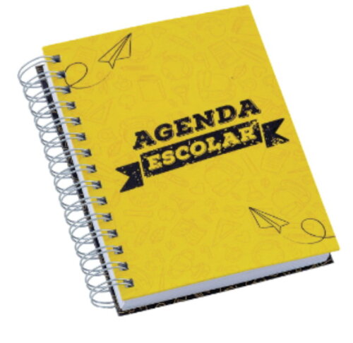 Agenda Escolar Capa Estampada Personalizada