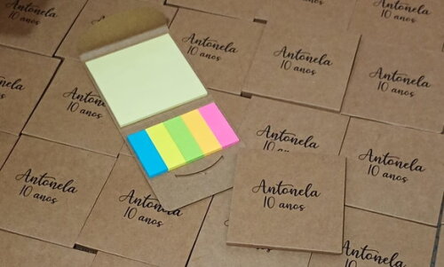 Bloco com Post It Personalizado