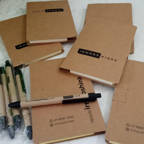 Bloco Personalizado com Caneta