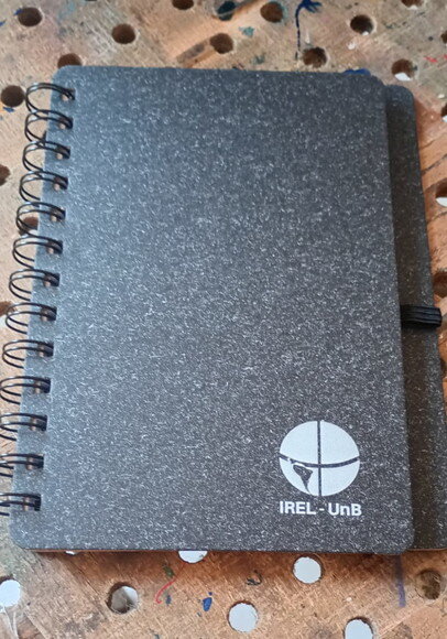 Caderno Kraft B6 Porta Caneta Personalizado