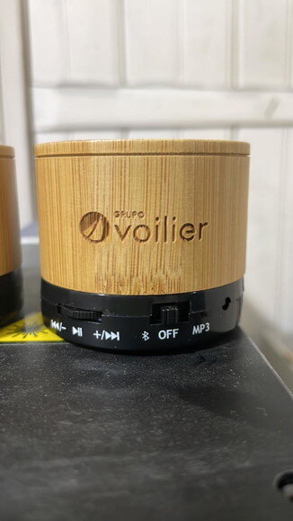 Caixa de Som Multimídia Bambu Personalizado