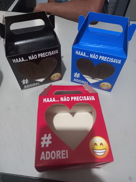Caixinha para Caneca e Bombom