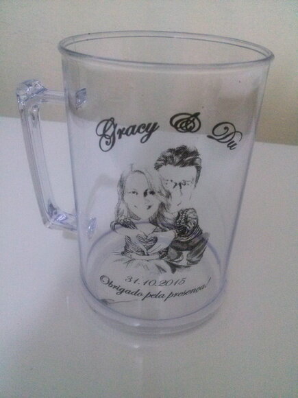 Caneca Acrílico Personalizado