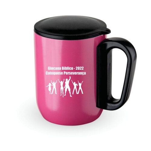 Caneca Inox Parede Dupla 250 ml