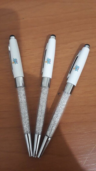 Caneta cristal personalizada