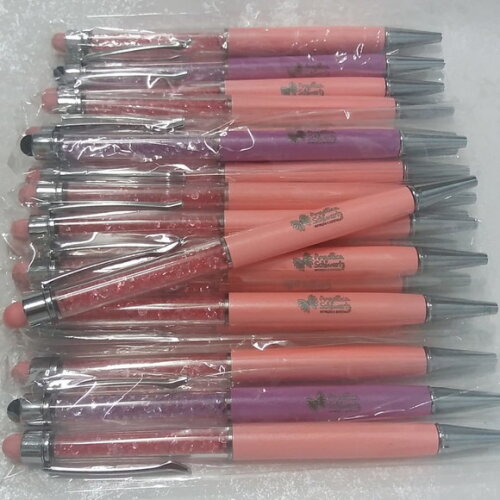 Canetas Com Cristais Personalizada