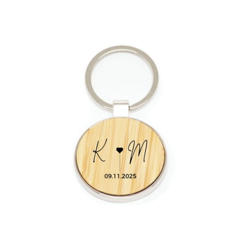 Chaveiro Metal Bambu Personalizado