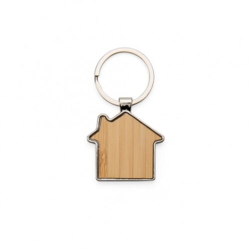 Chaveiro Metal com Couro Personalizado