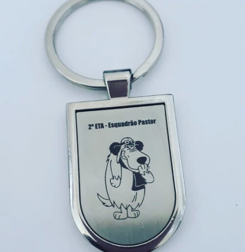 Chaveiro personalizado a laser